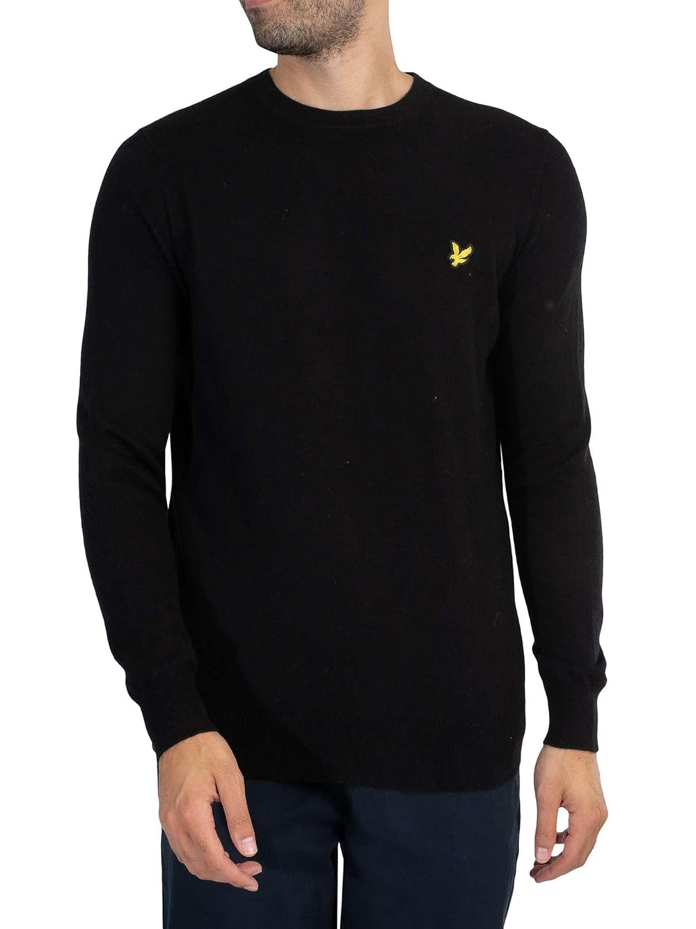 LYLE & SCOTT Maglione Uomo - Nero modello KN2110VC