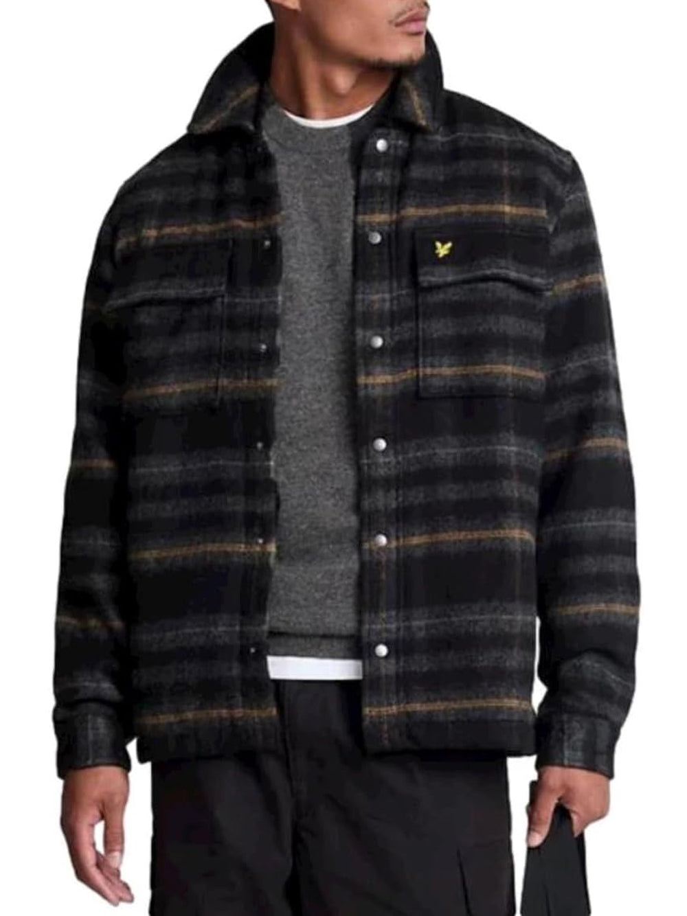 LYLE & SCOTT Maglione Uomo - Marrone modello KN2114VC