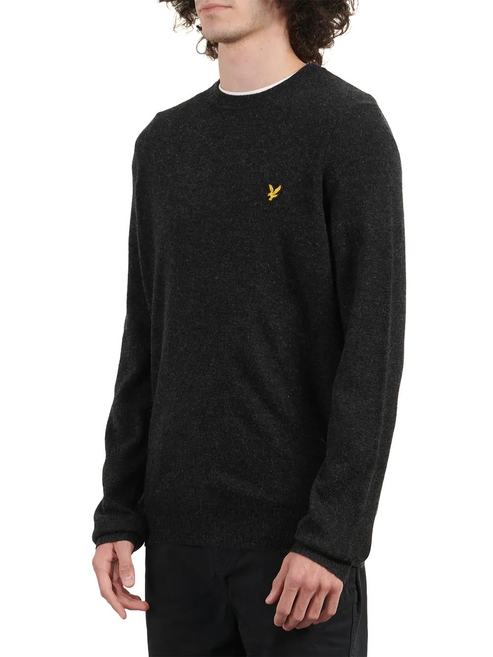 LYLE & SCOTT Maglione Uomo - Nero modello KN2114VC
