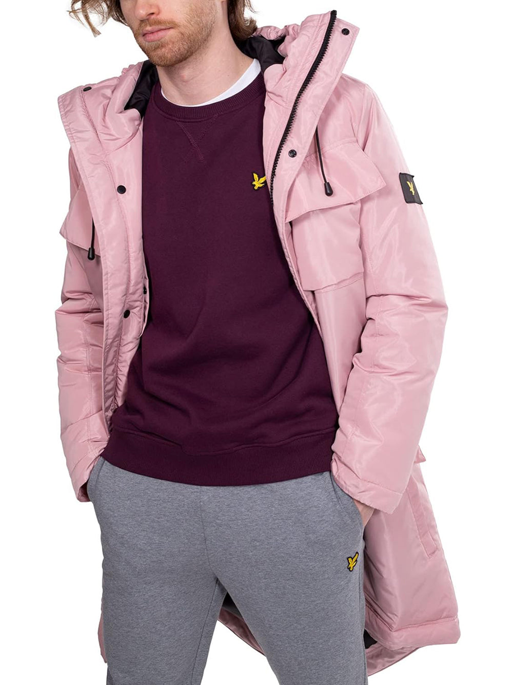 LYLE & SCOTT Felpa Uomo - Bordò modello ML1131V