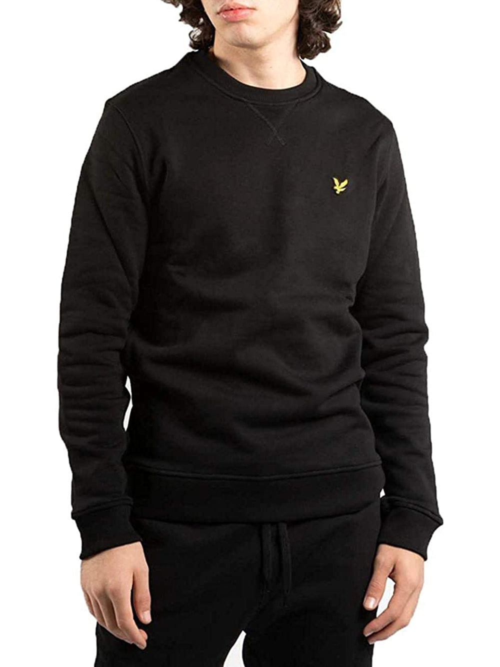 LYLE & SCOTT Felpa Uomo - Nero modello ML1131V