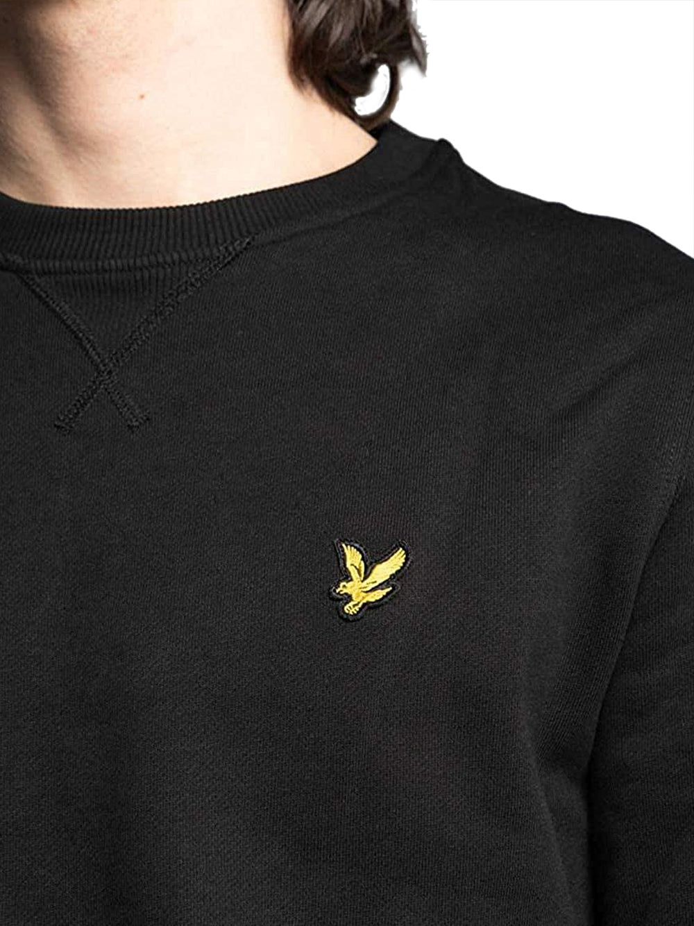 LYLE & SCOTT Felpa Uomo - Nero modello ML1131V
