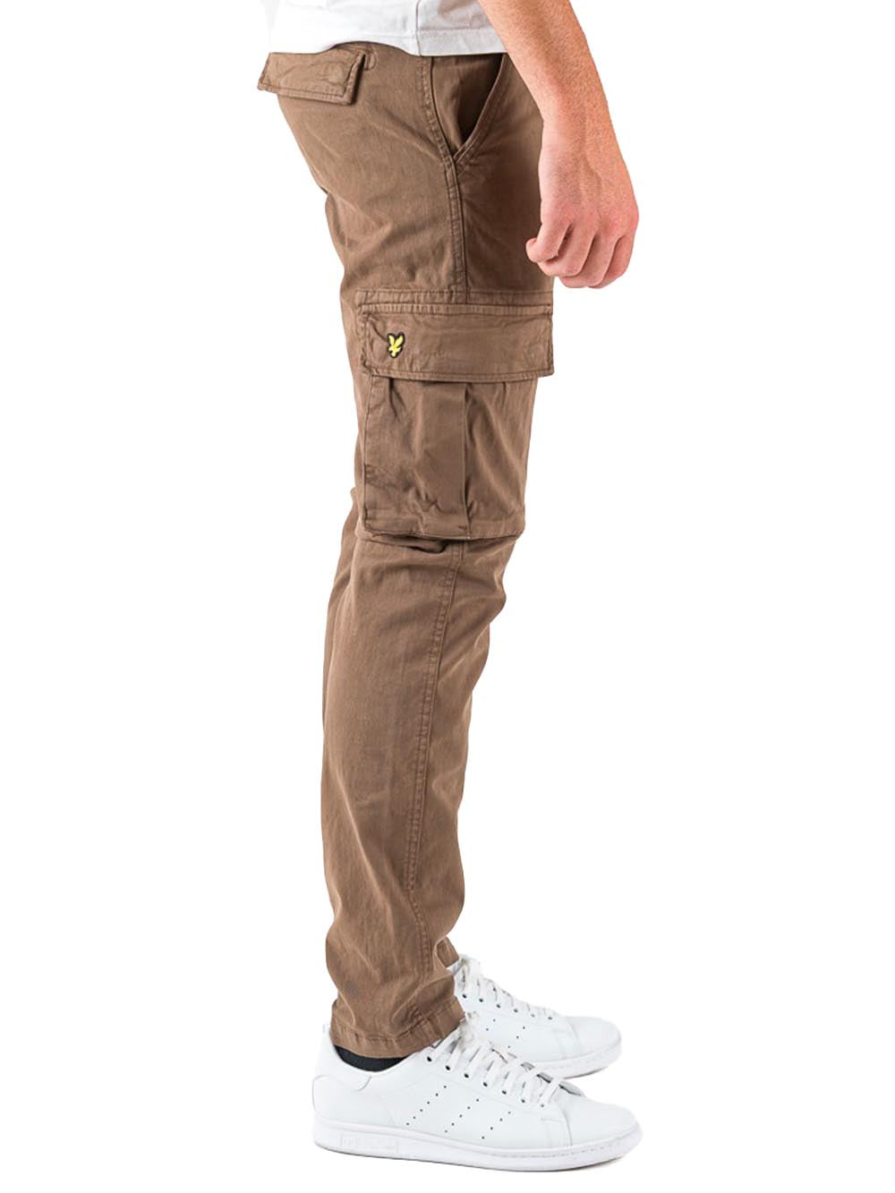 LYLE & SCOTT Pantalone Cargo Uomo - Marrone modello TR2109ITA