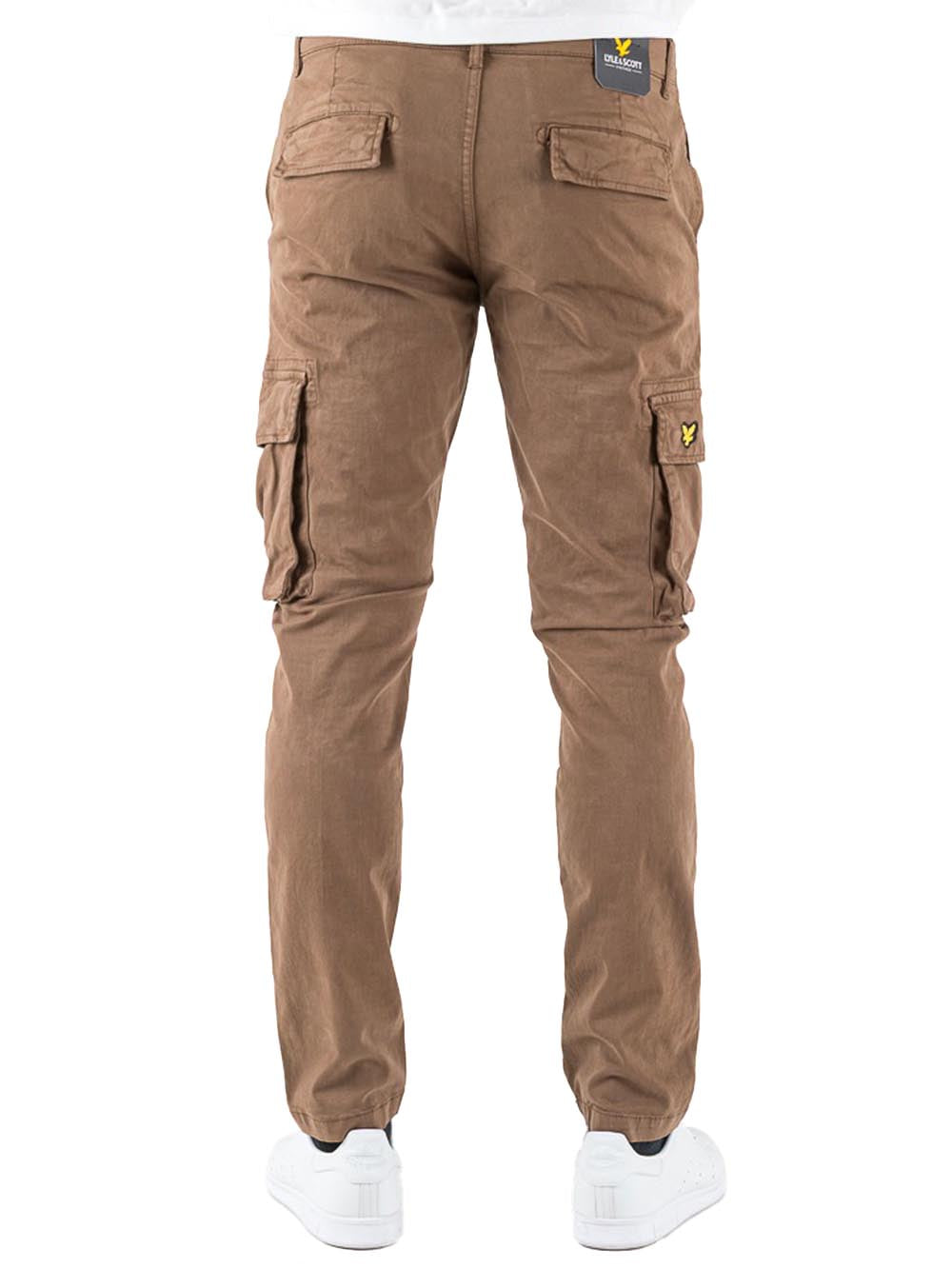 LYLE & SCOTT Pantalone Cargo Uomo - Marrone modello TR2109ITA
