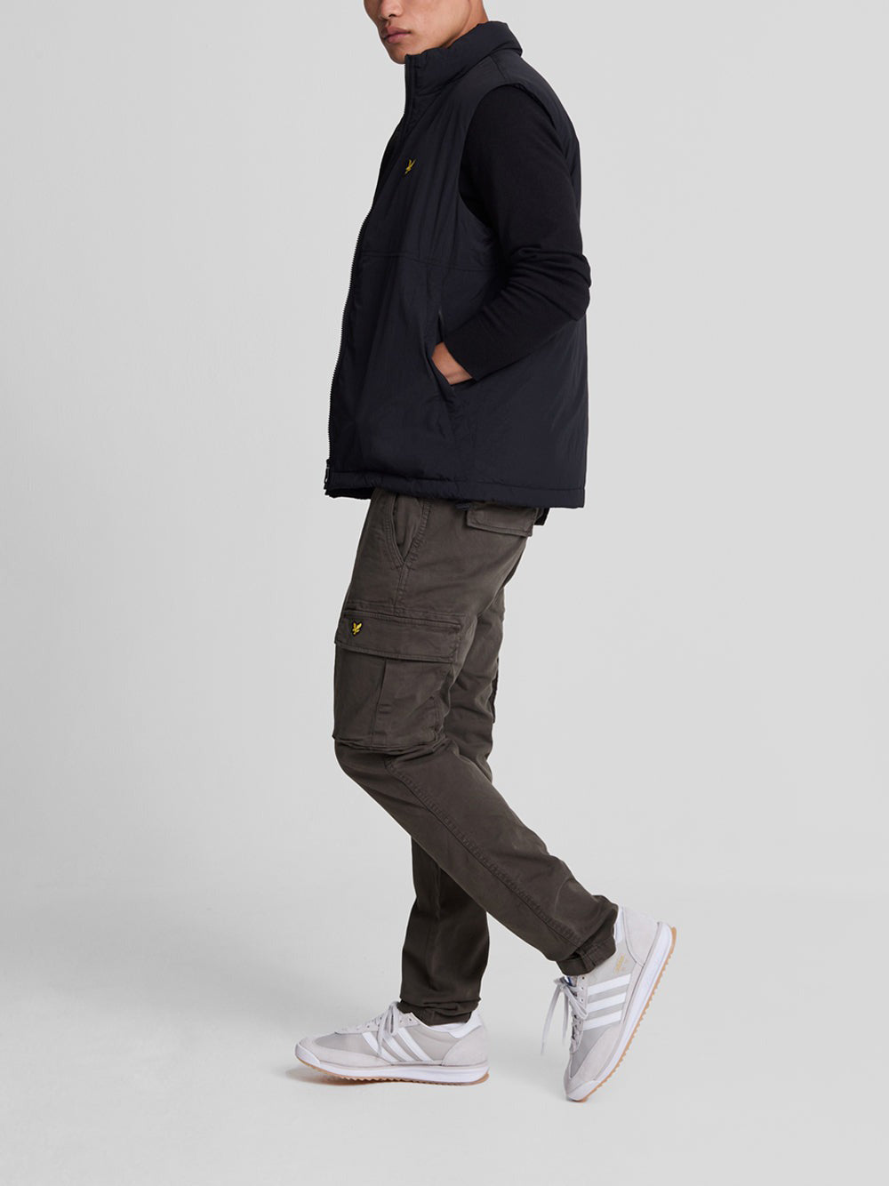 LYLE & SCOTT Pantalone Cargo Uomo - Verde modello TR2109ITA