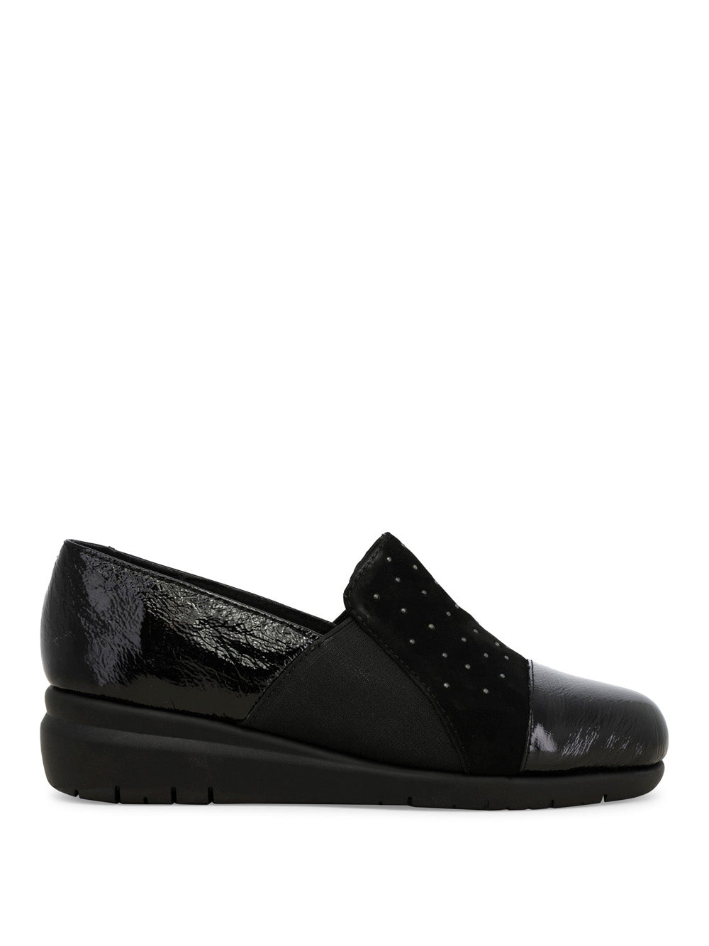 MELLUSO Mocassini con zeppa Donna - Nero modello K55239Z