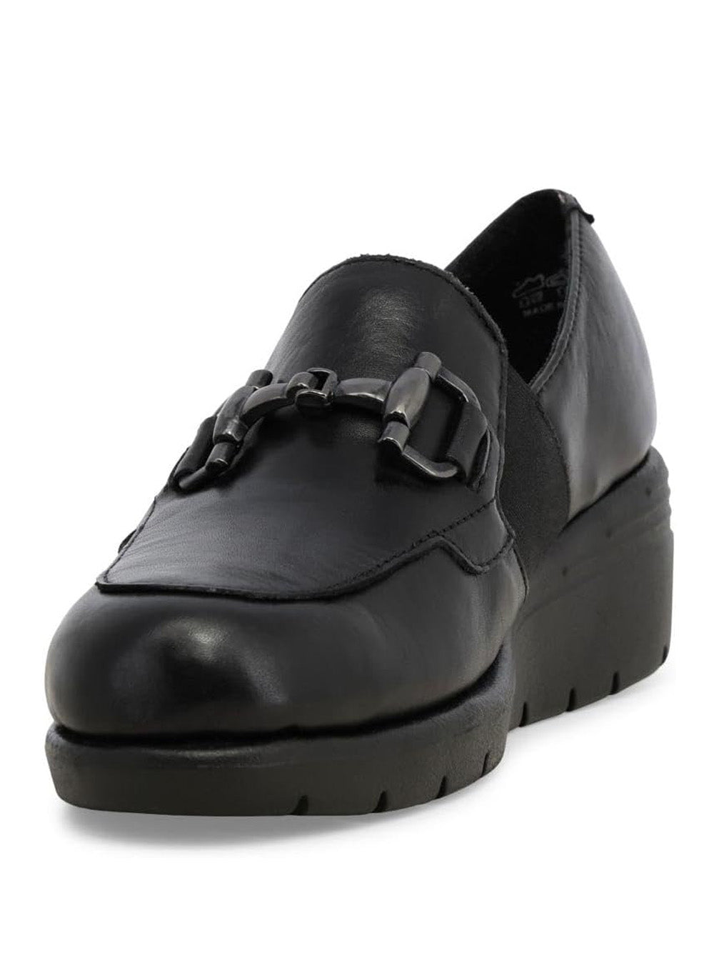 MELLUSO Mocassini con zeppa Donna - Nero modello K55283