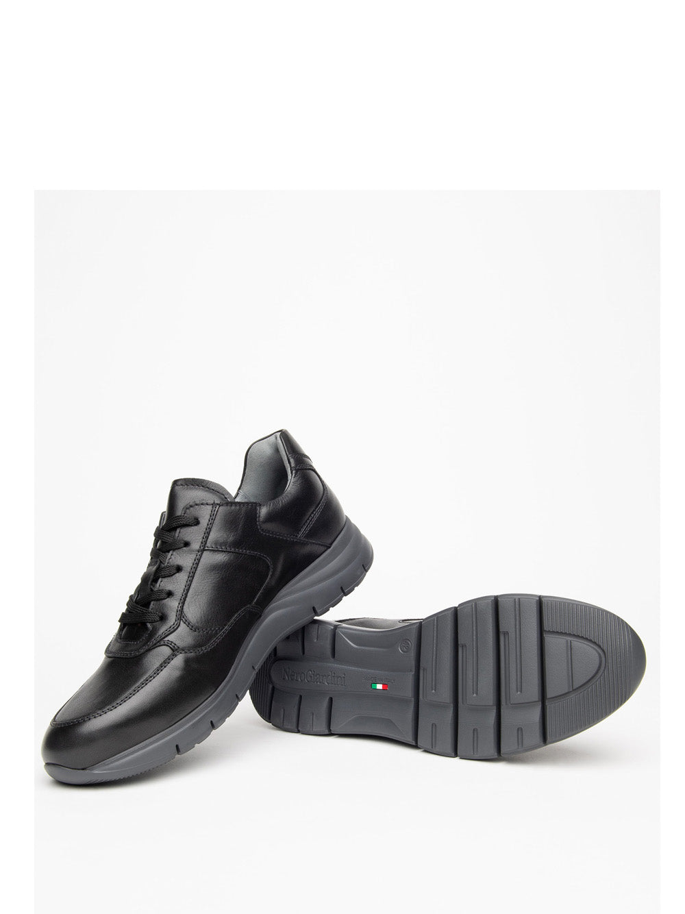 NERO GIARDINI Sneakers plantare estraibile Uomo - Nero modello I102153U