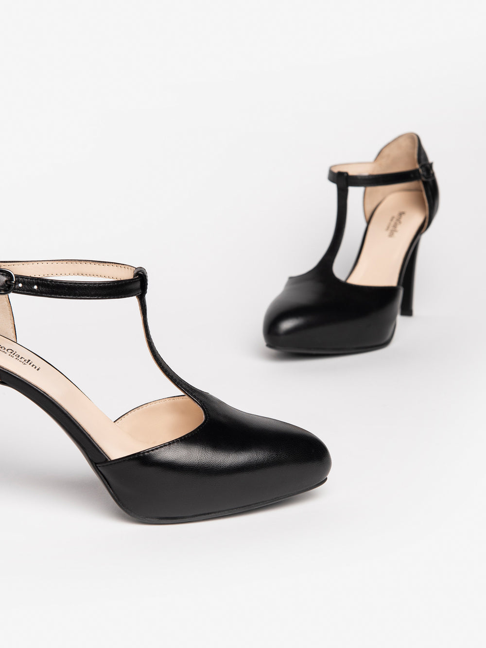 NERO GIARDINI Decollete con plateau Donna - Nero modello I205500DE