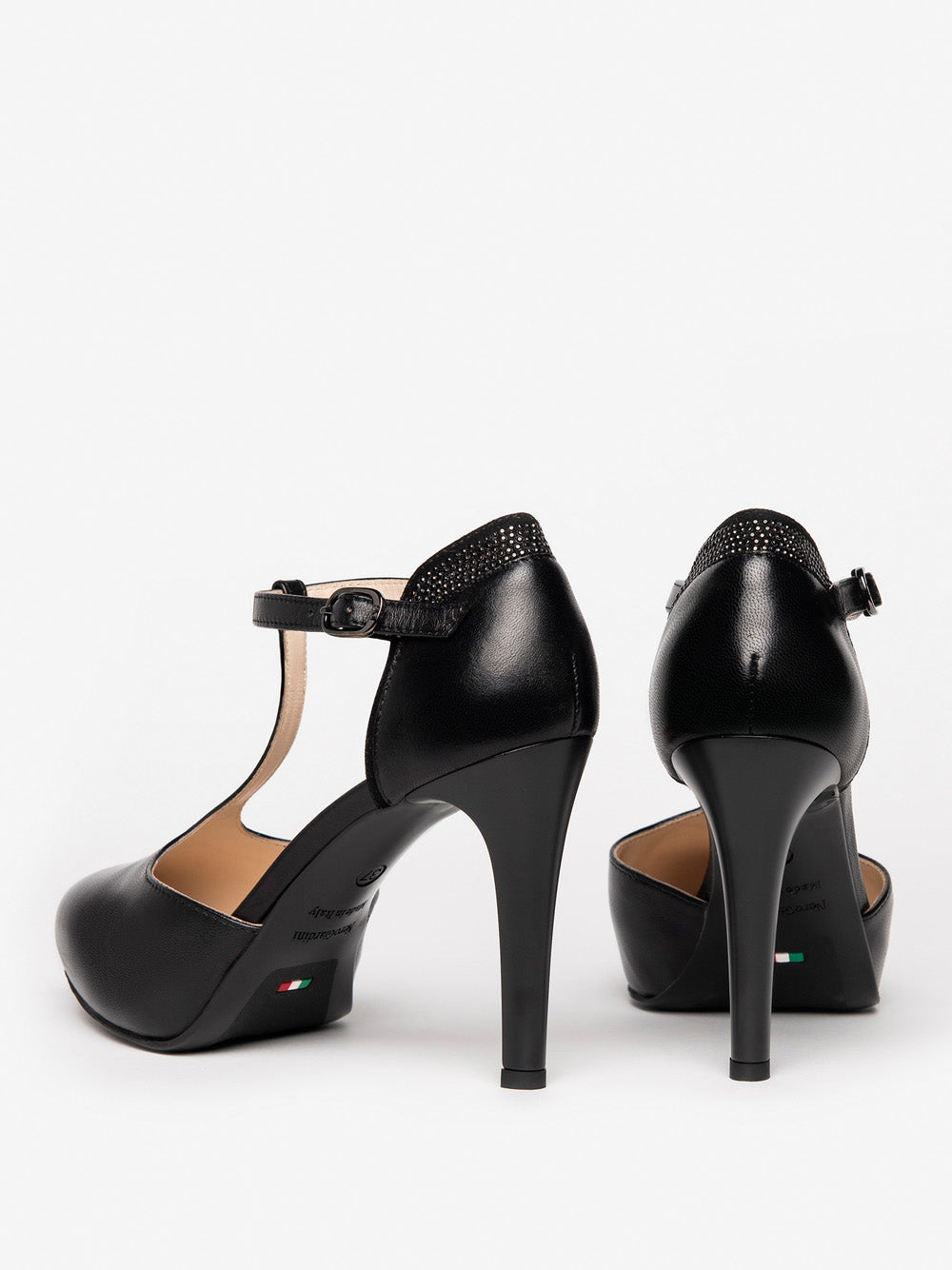 NERO GIARDINI Decollete con plateau Donna - Nero modello I205500DE