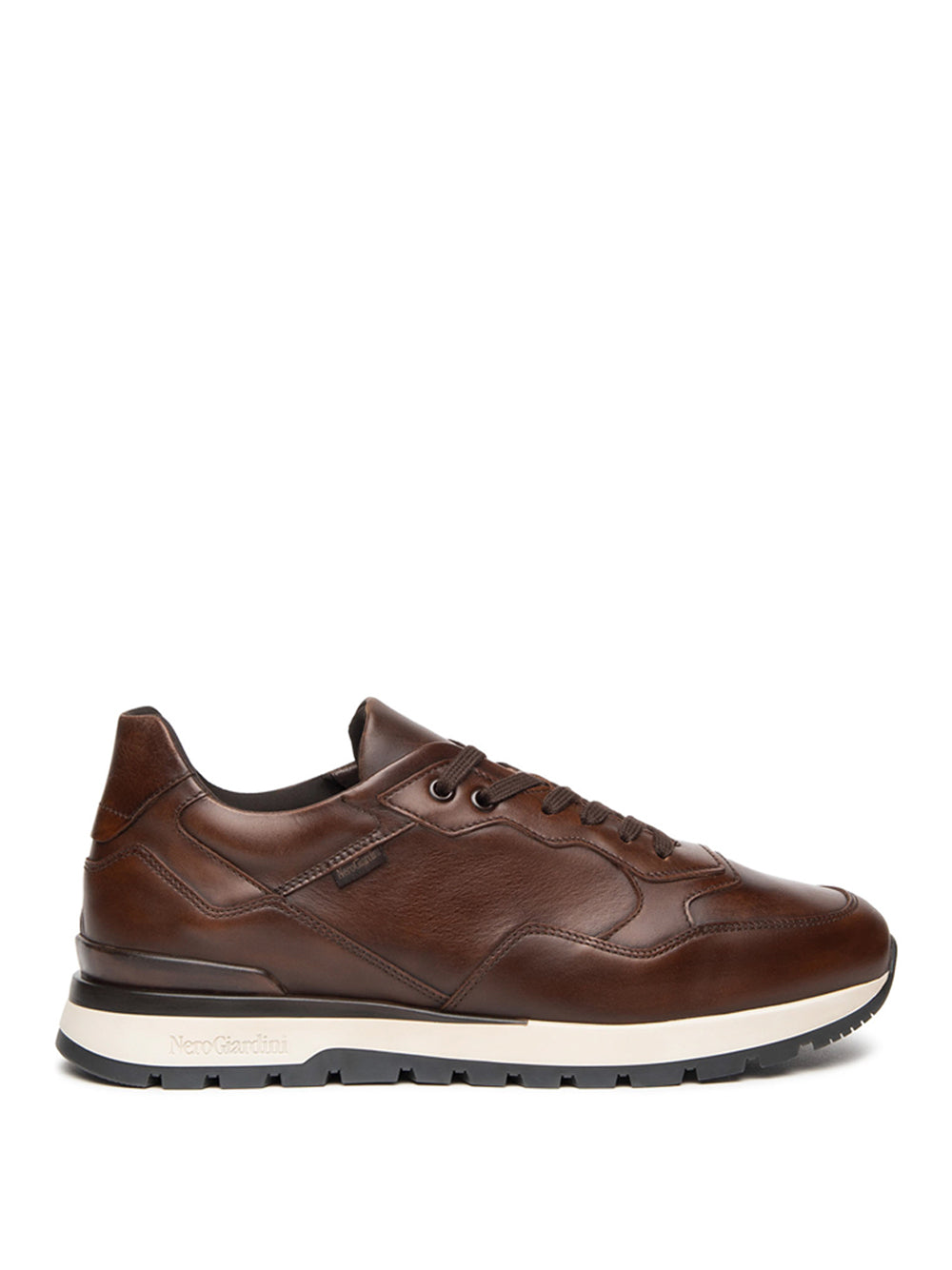 NERO GIARDINI Sneakers plantare estraibile Uomo - Marrone modello I400413U