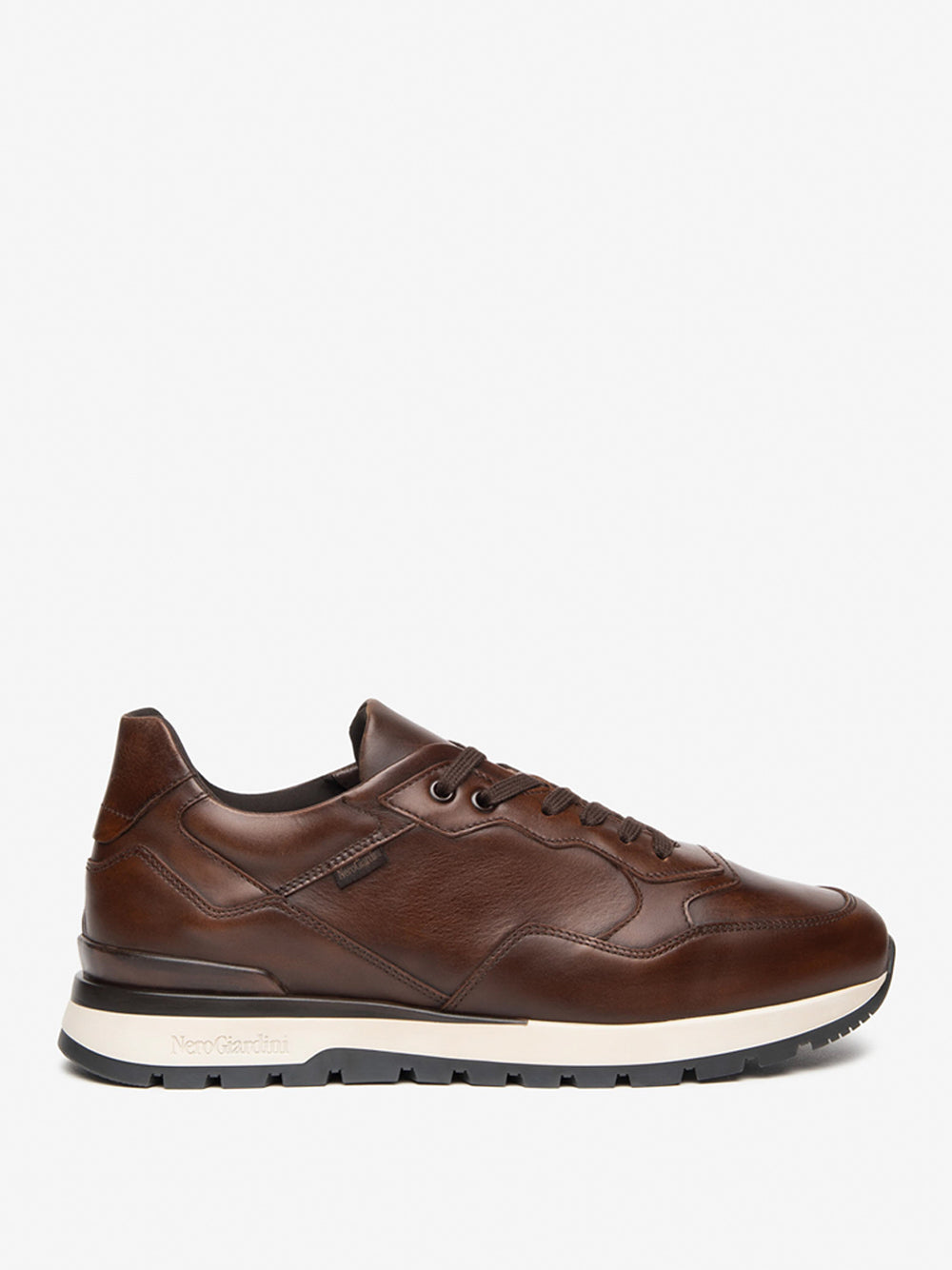 NERO GIARDINI Sneakers plantare estraibile Uomo - Marrone modello I400413U