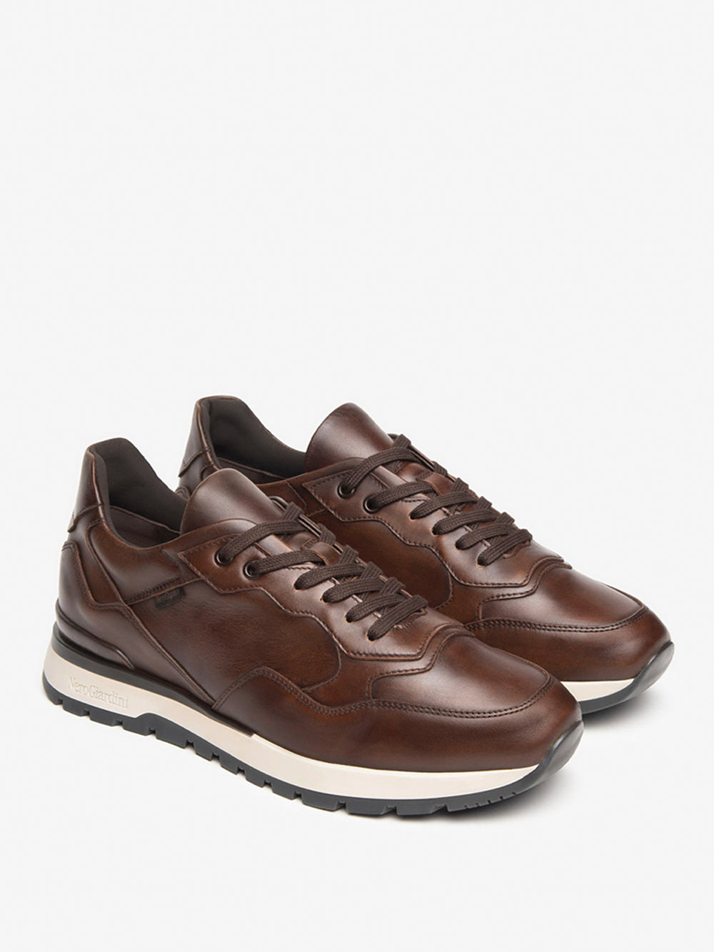NERO GIARDINI Sneakers plantare estraibile Uomo - Marrone modello I400413U