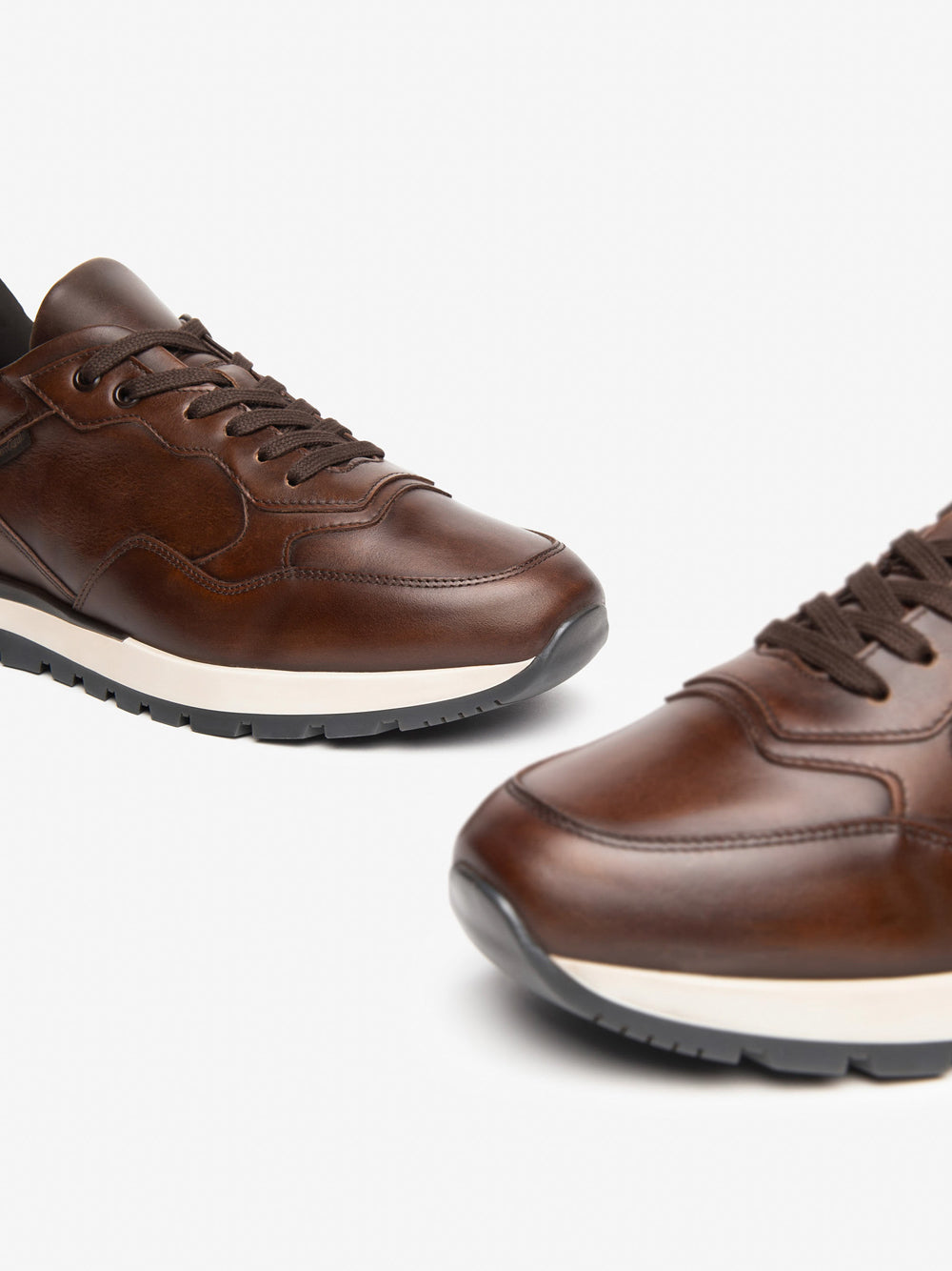 NERO GIARDINI Sneakers plantare estraibile Uomo - Marrone modello I400413U