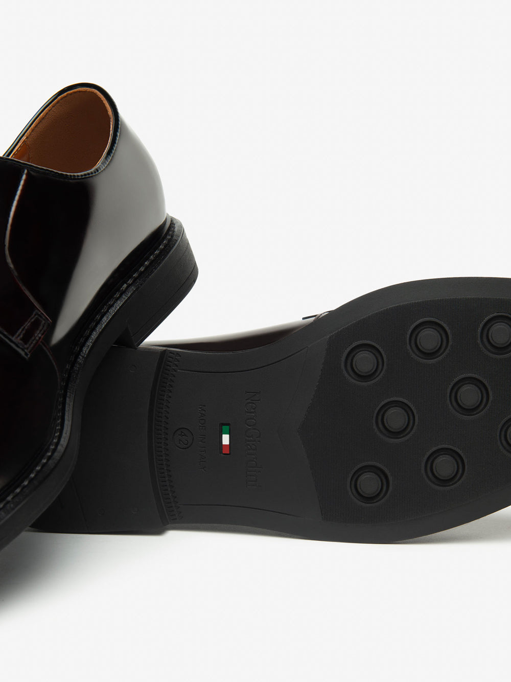 NERO GIARDINI Scarpe Stringate derby Uomo - Bordò modello I500601U