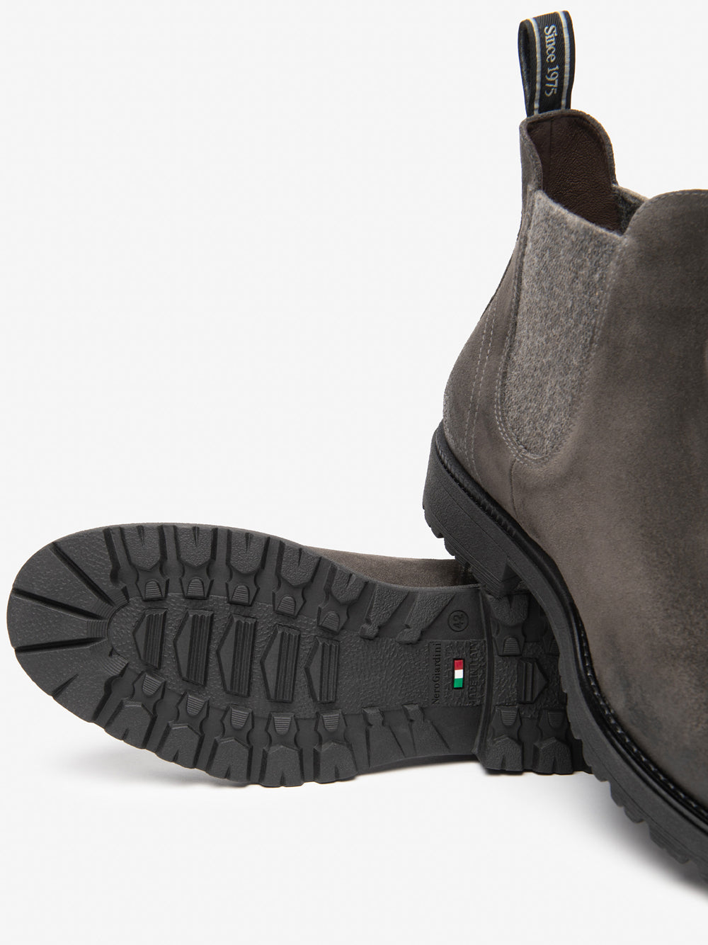 NERO GIARDINI Stivaletti beatles Uomo - Grigio modello I501012U