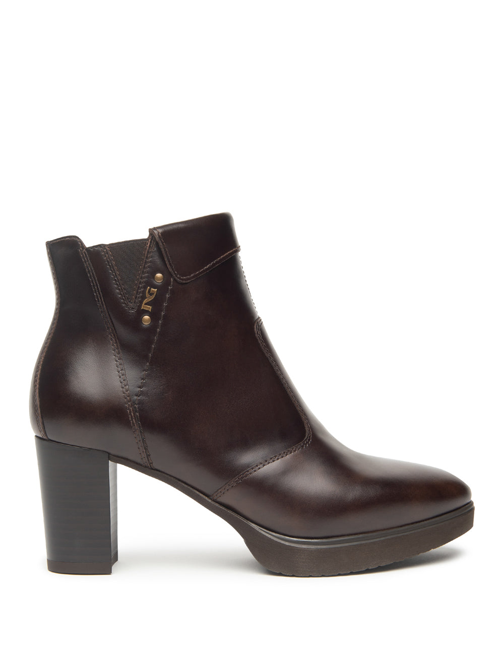 NERO GIARDINI Stivaletti con tacco Donna - Testa di moro modello I513801D