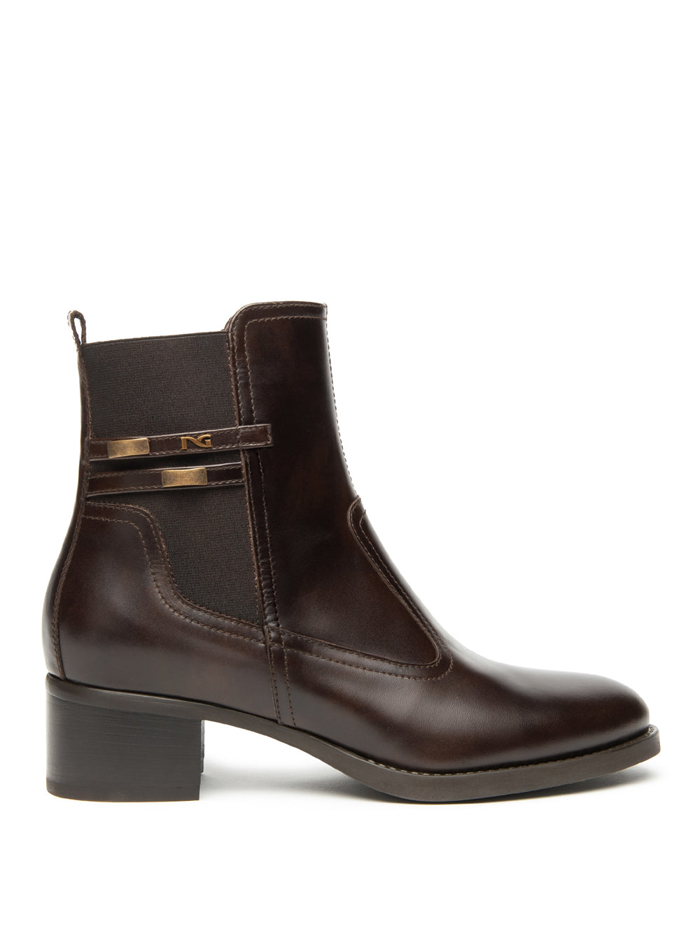 NERO GIARDINI Stivaletti con tacco Donna - Testa di moro modello I513841D