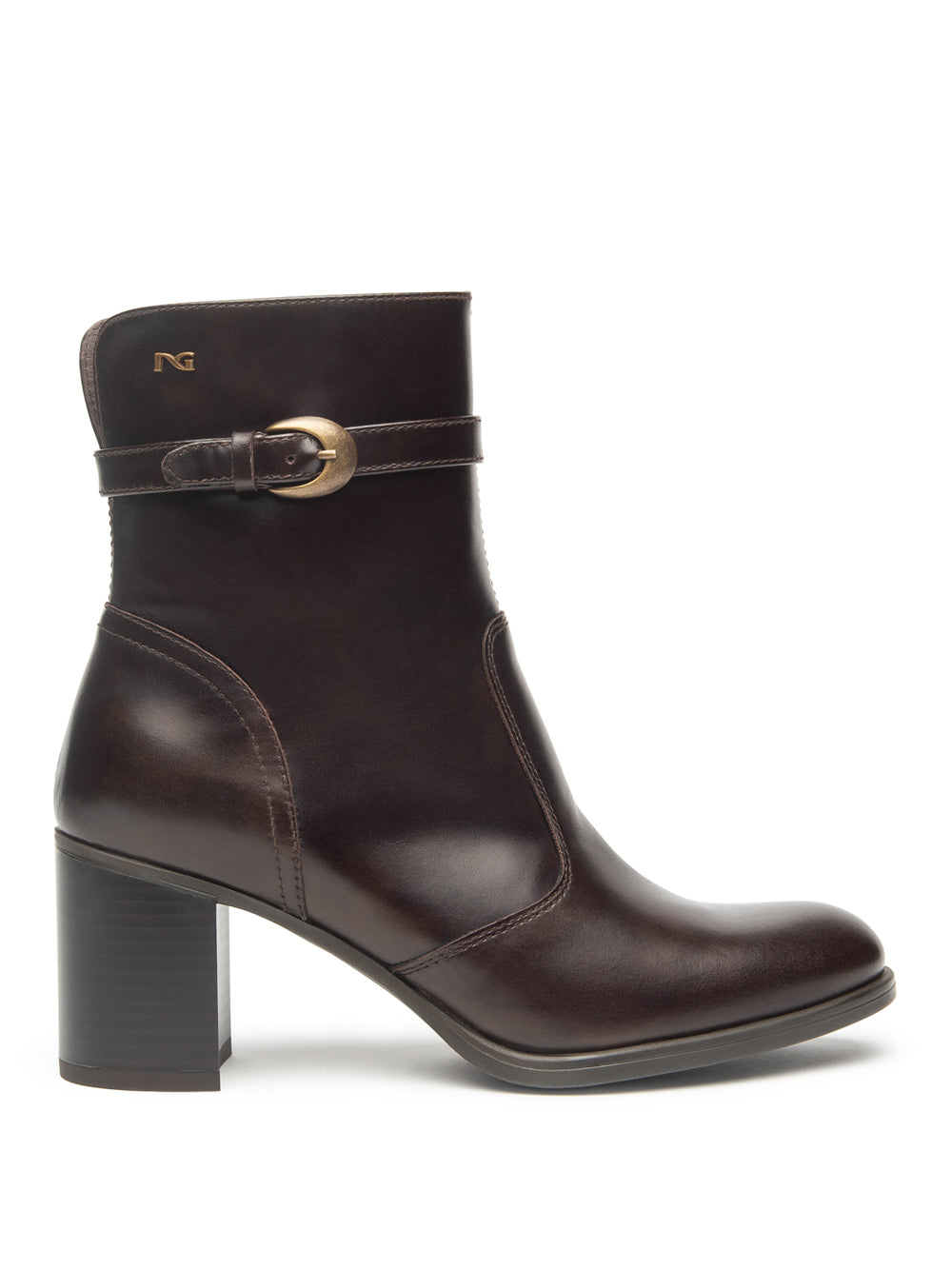 NERO GIARDINI Stivaletti con tacco Donna - Testa di moro modello I513851D