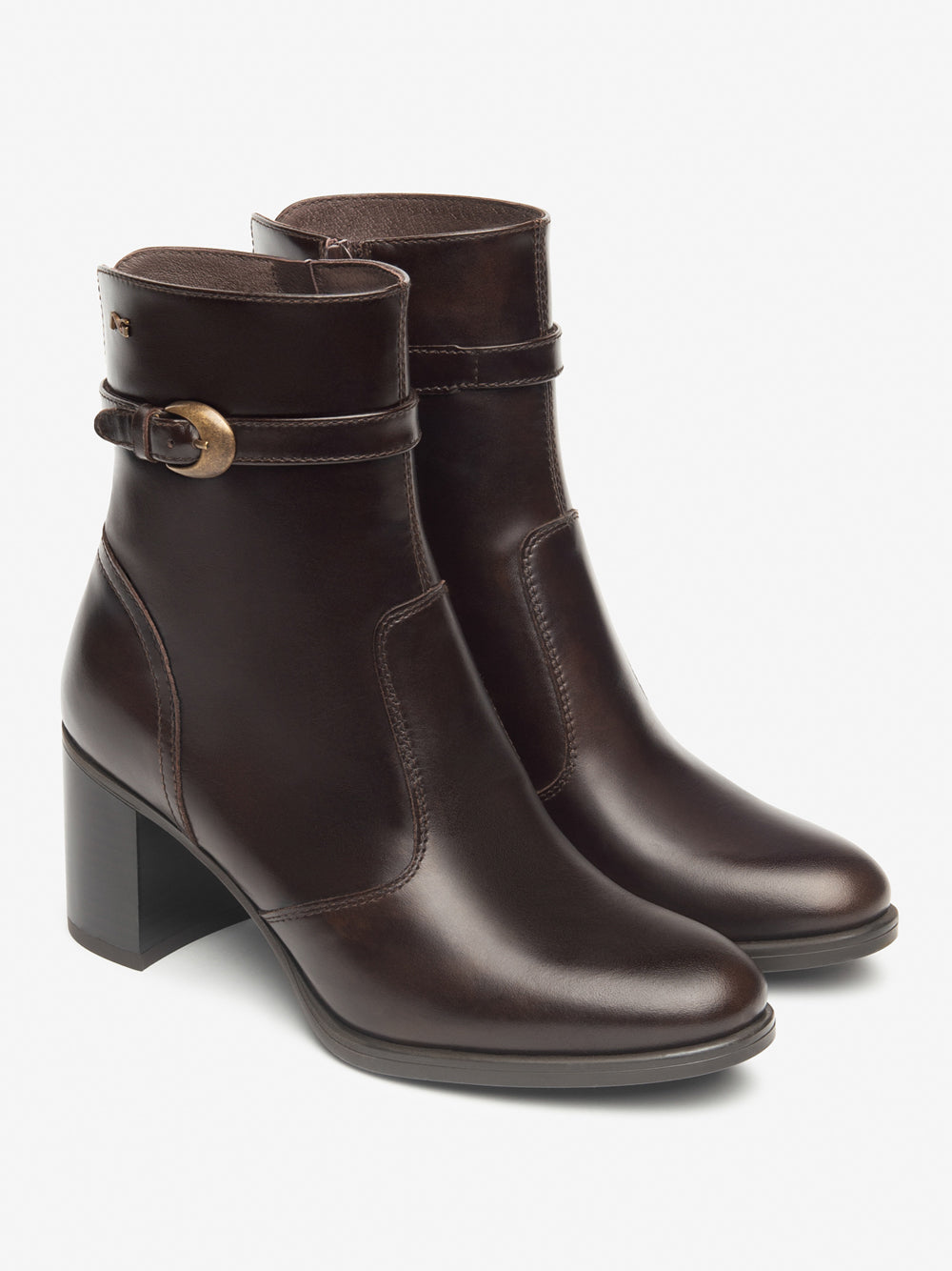 NERO GIARDINI Stivaletti con tacco Donna - Testa di moro modello I513851D