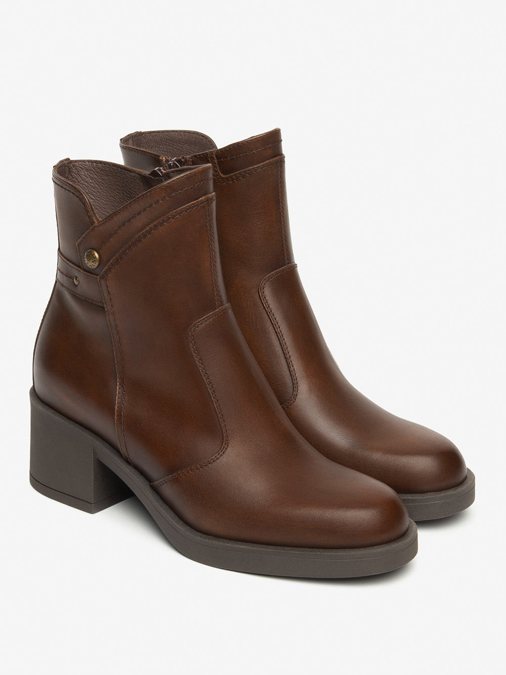NERO GIARDINI Stivaletti con tacco Donna - Marrone modello I513874D