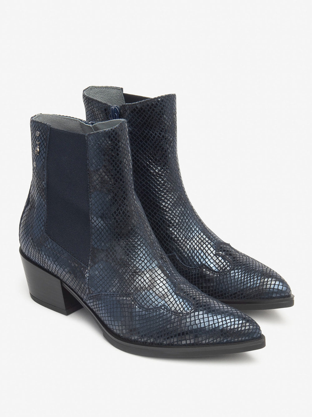 NERO GIARDINI Stivaletti texano Donna - Blu modello I513910D