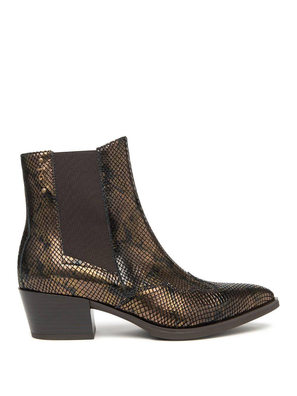 NERO GIARDINI Stivaletti texano Donna - Bronzo modello I513910D