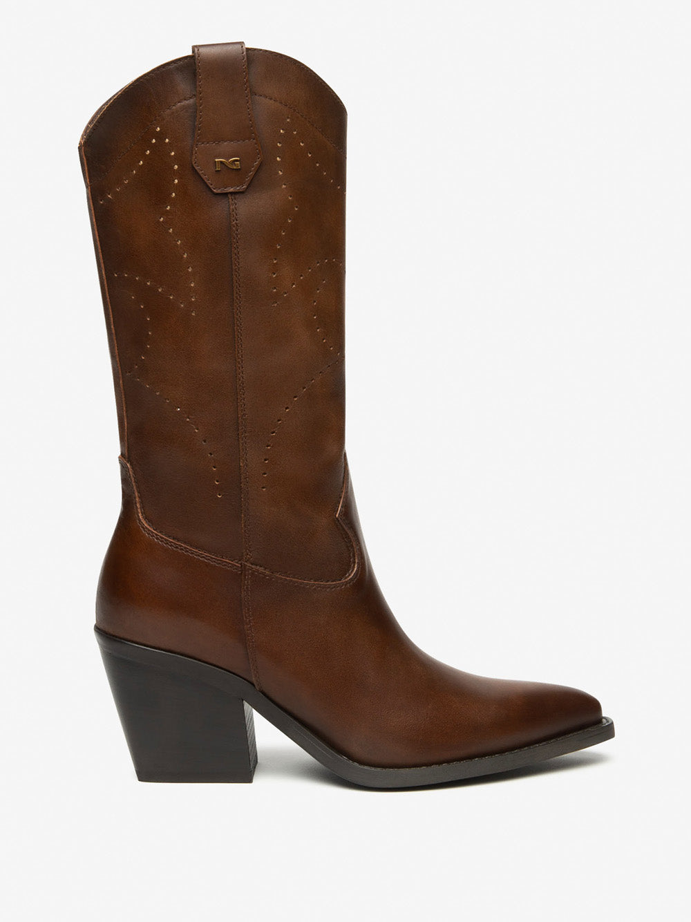 NERO GIARDINI Stivali texano Donna - Beige modello I513921D