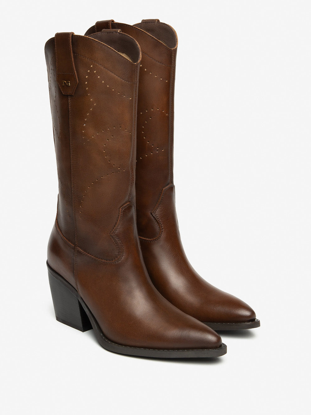 NERO GIARDINI Stivali texano Donna - Beige modello I513921D