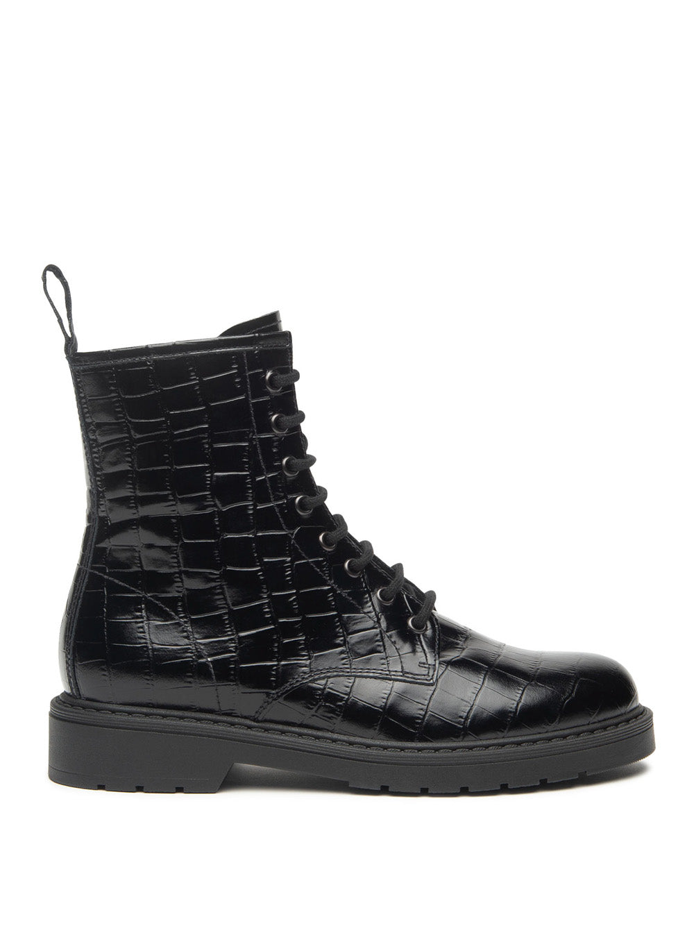 NERO GIARDINI Stivaletti anfibio Donna - Nero modello I513945D