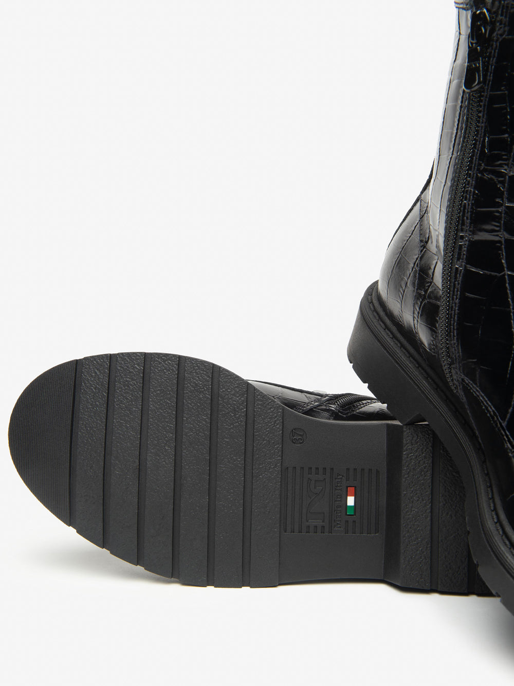 NERO GIARDINI Stivaletti anfibio Donna - Nero modello I513945D