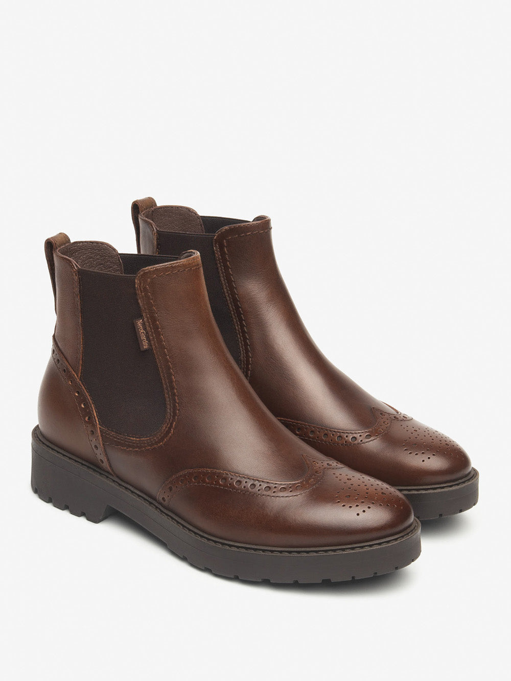 NERO GIARDINI Stivaletti beatles Donna - Marrone modello I513990D