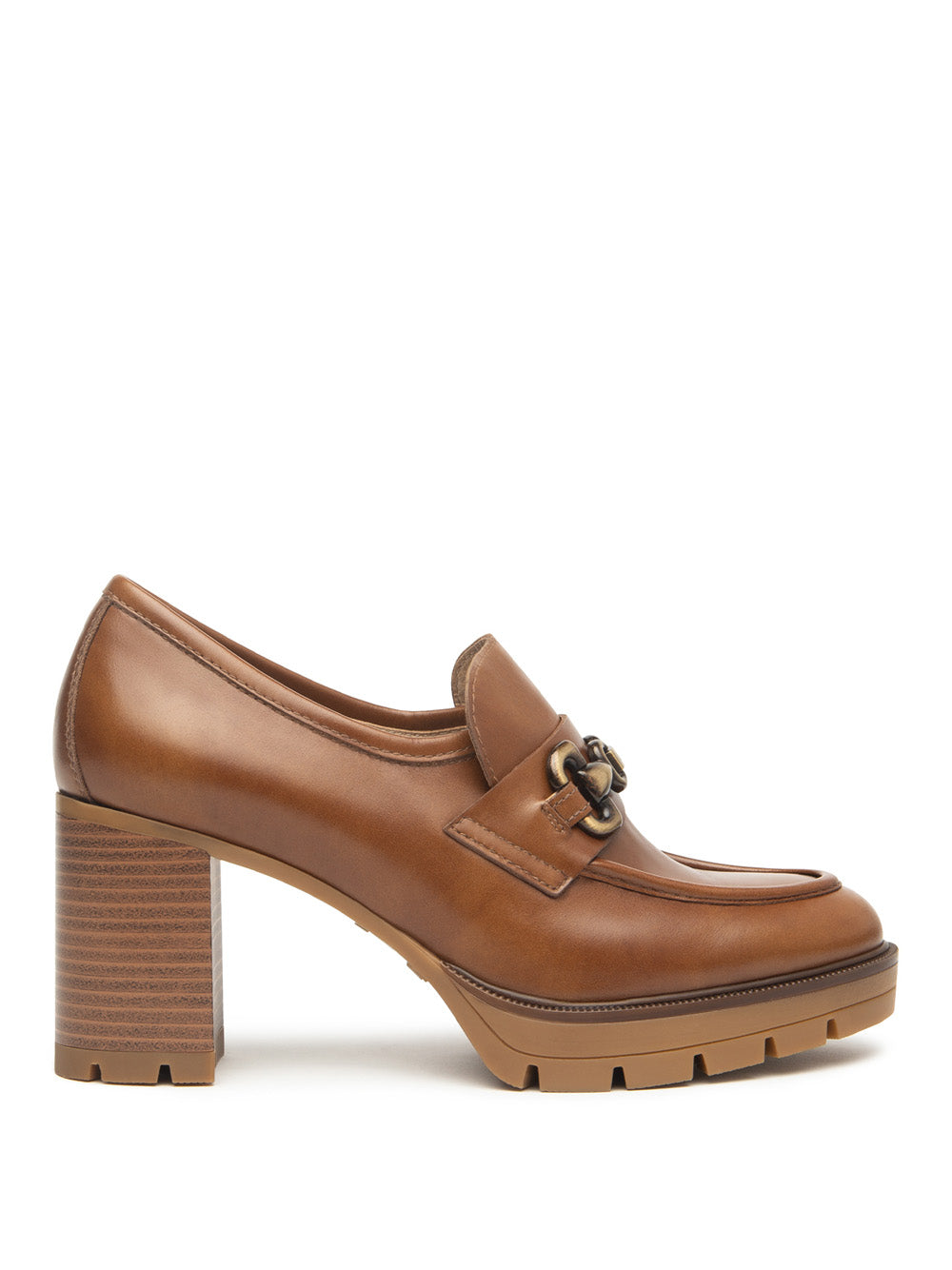 NERO GIARDINI Mocassini con tacco Donna - Cuoio modello I514030D