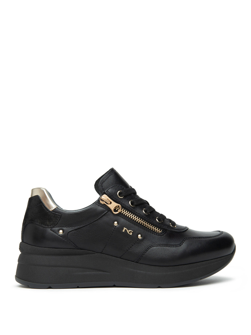 NERO GIARDINI Sneakers con zeppa Donna - Nero modello I514070D