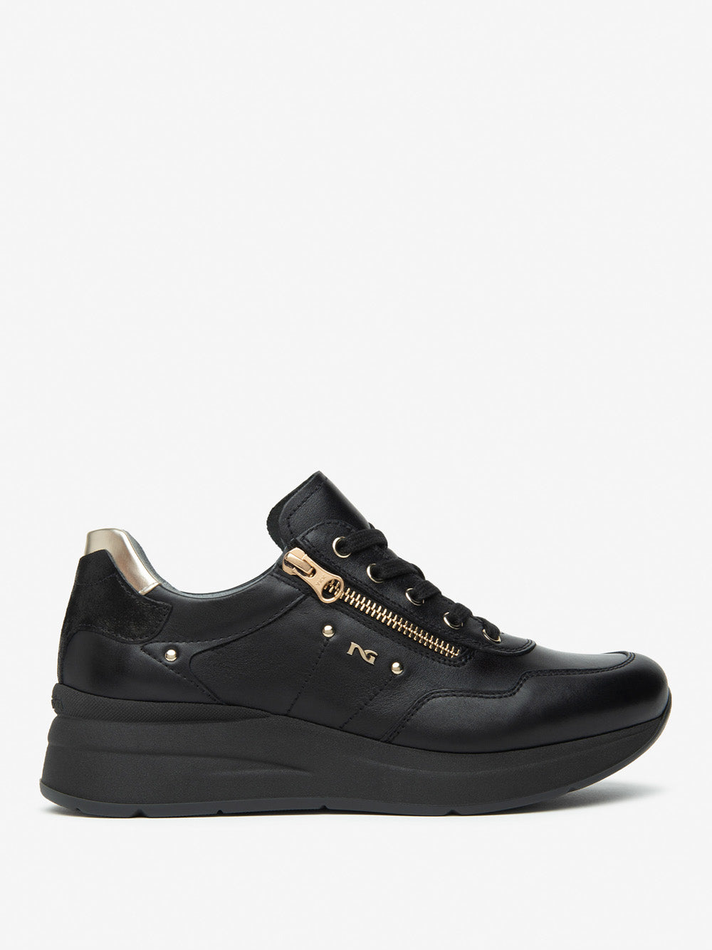 NERO GIARDINI Sneakers con zeppa Donna - Nero modello I514070D