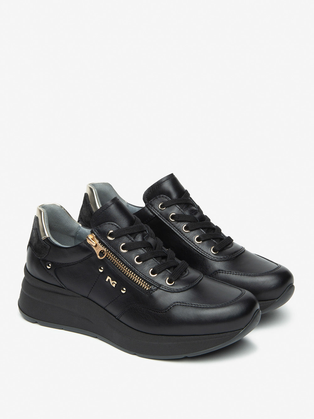 NERO GIARDINI Sneakers con zeppa Donna - Nero modello I514070D
