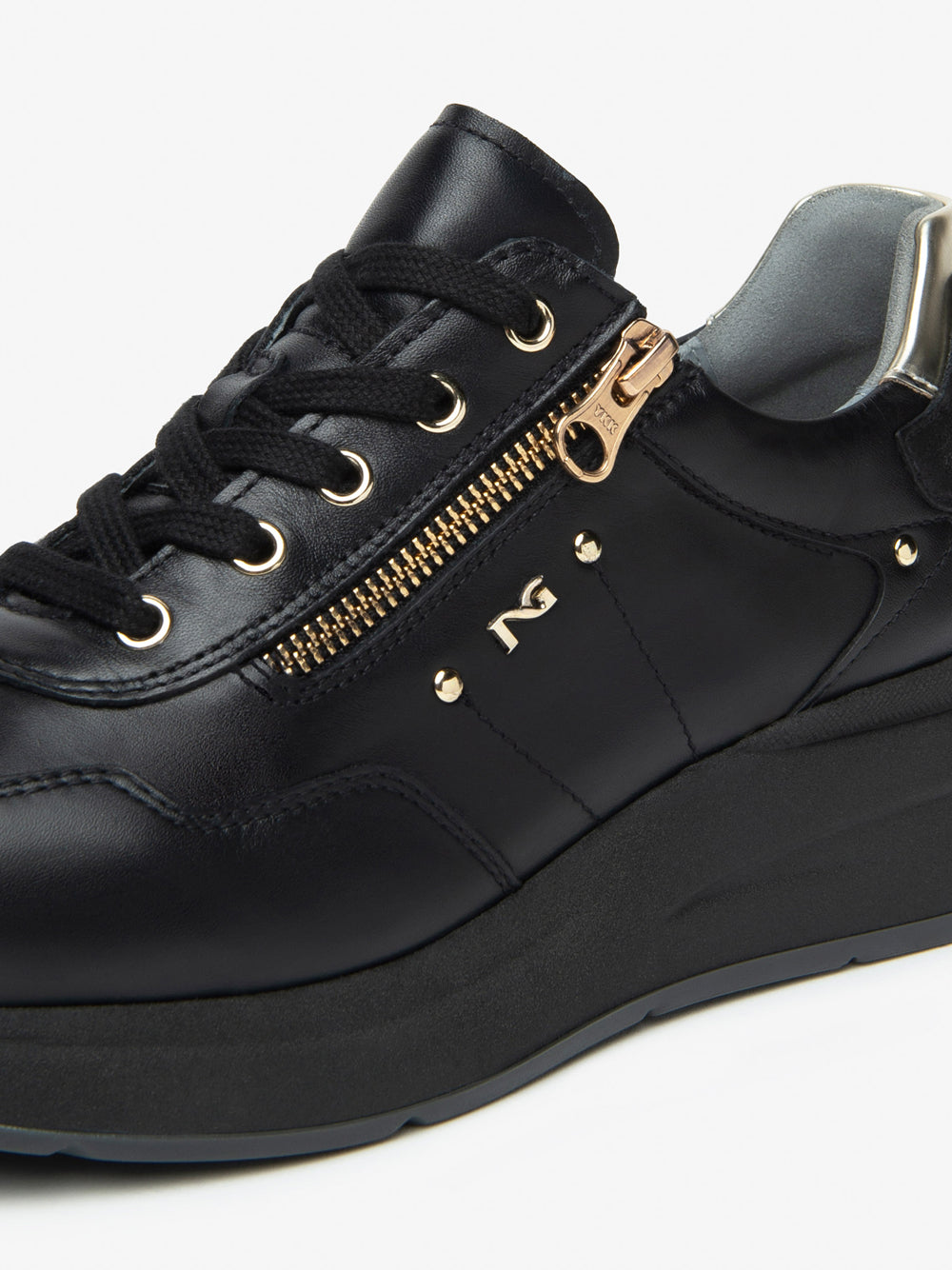 NERO GIARDINI Sneakers con zeppa Donna - Nero modello I514070D