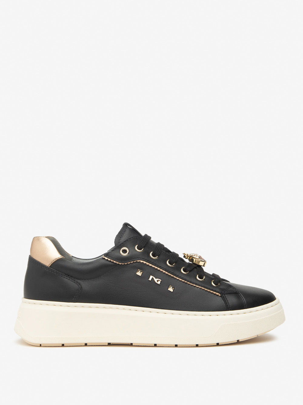 NERO GIARDINI Sneakers platform Donna - Nero modello I514170D
