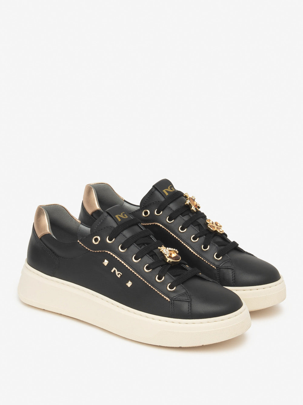 NERO GIARDINI Sneakers platform Donna - Nero modello I514170D