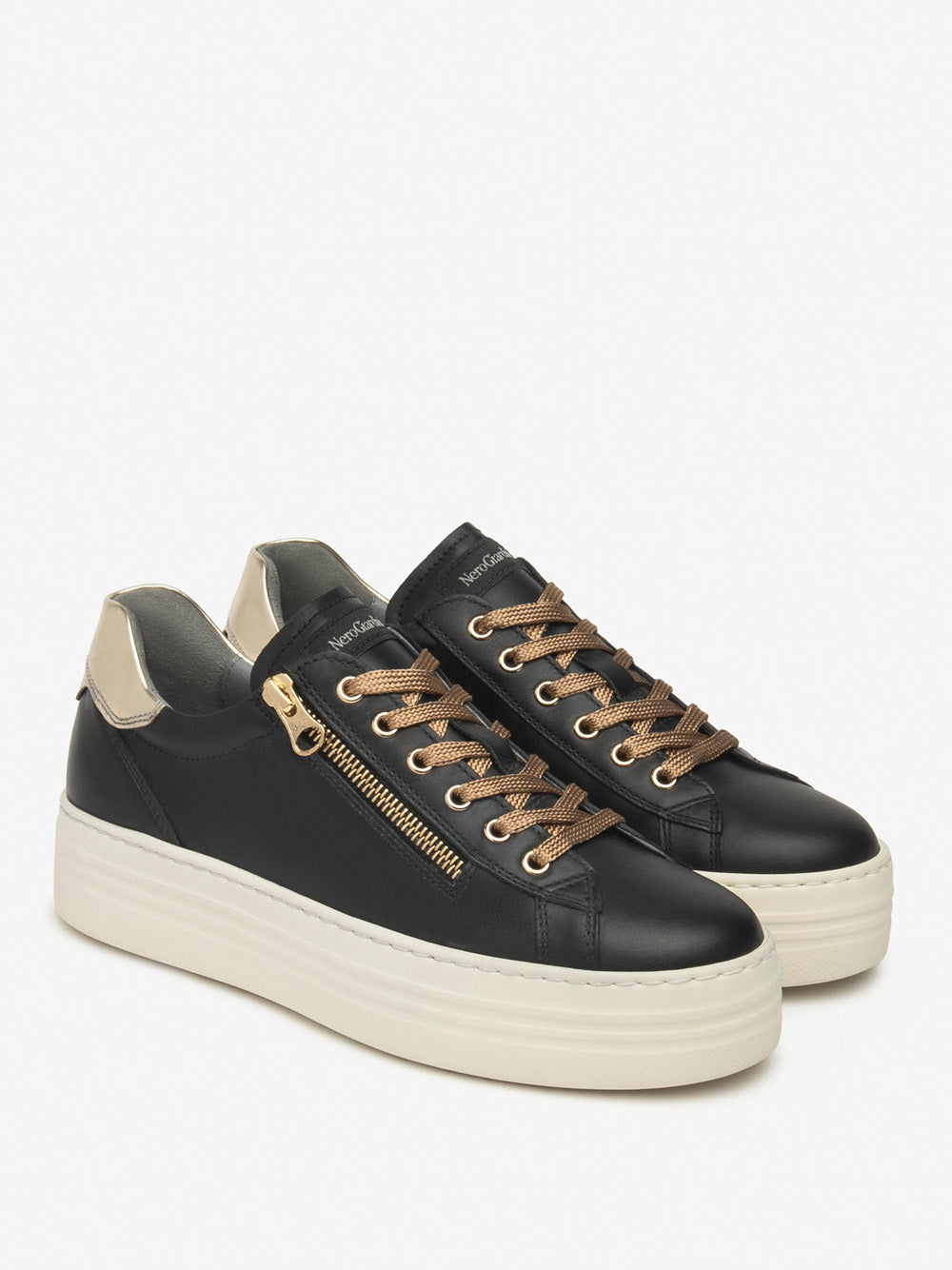 NERO GIARDINI Sneakers platform Donna - Nero modello I514185D