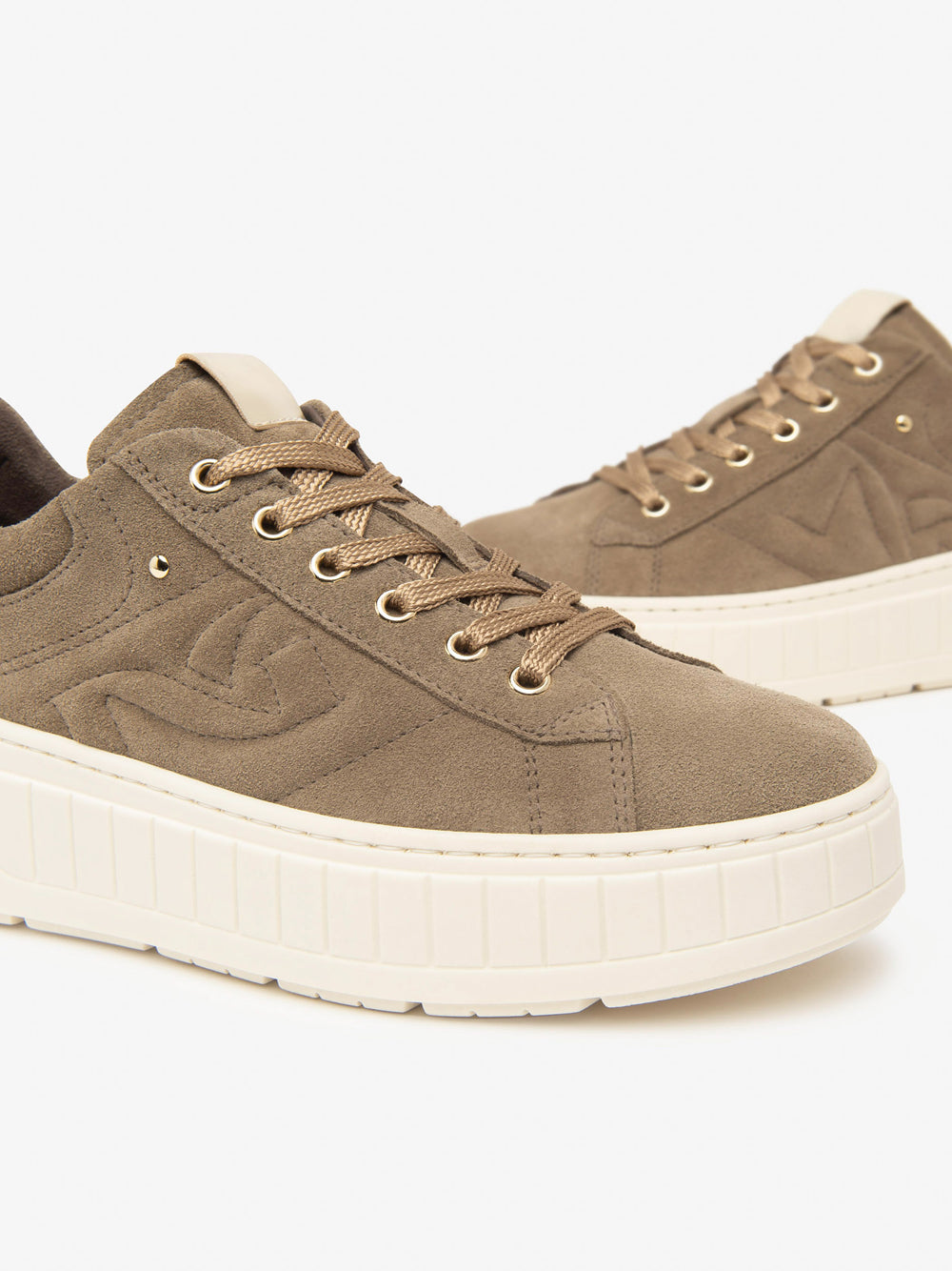 NERO GIARDINI Sneakers platform Donna - Marrone modello I514201D