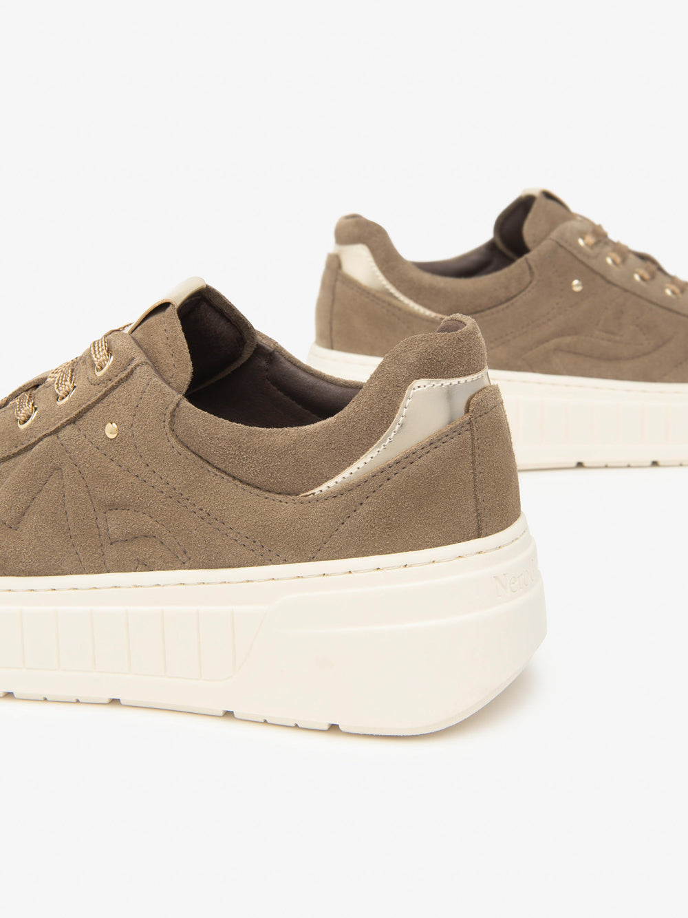 NERO GIARDINI Sneakers platform Donna - Marrone modello I514201D
