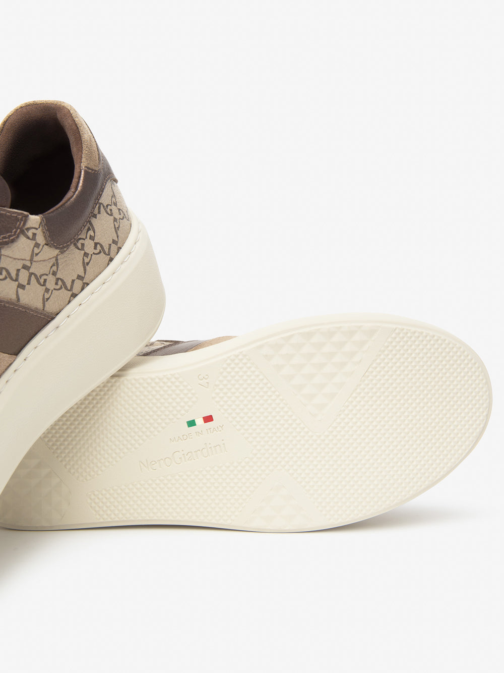 NERO GIARDINI Sneakers platform Donna - Testa di moro modello I514210D
