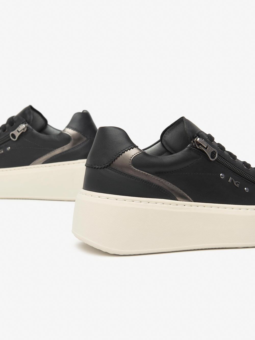 NERO GIARDINI Sneakers platform Donna - Nero modello I514212D
