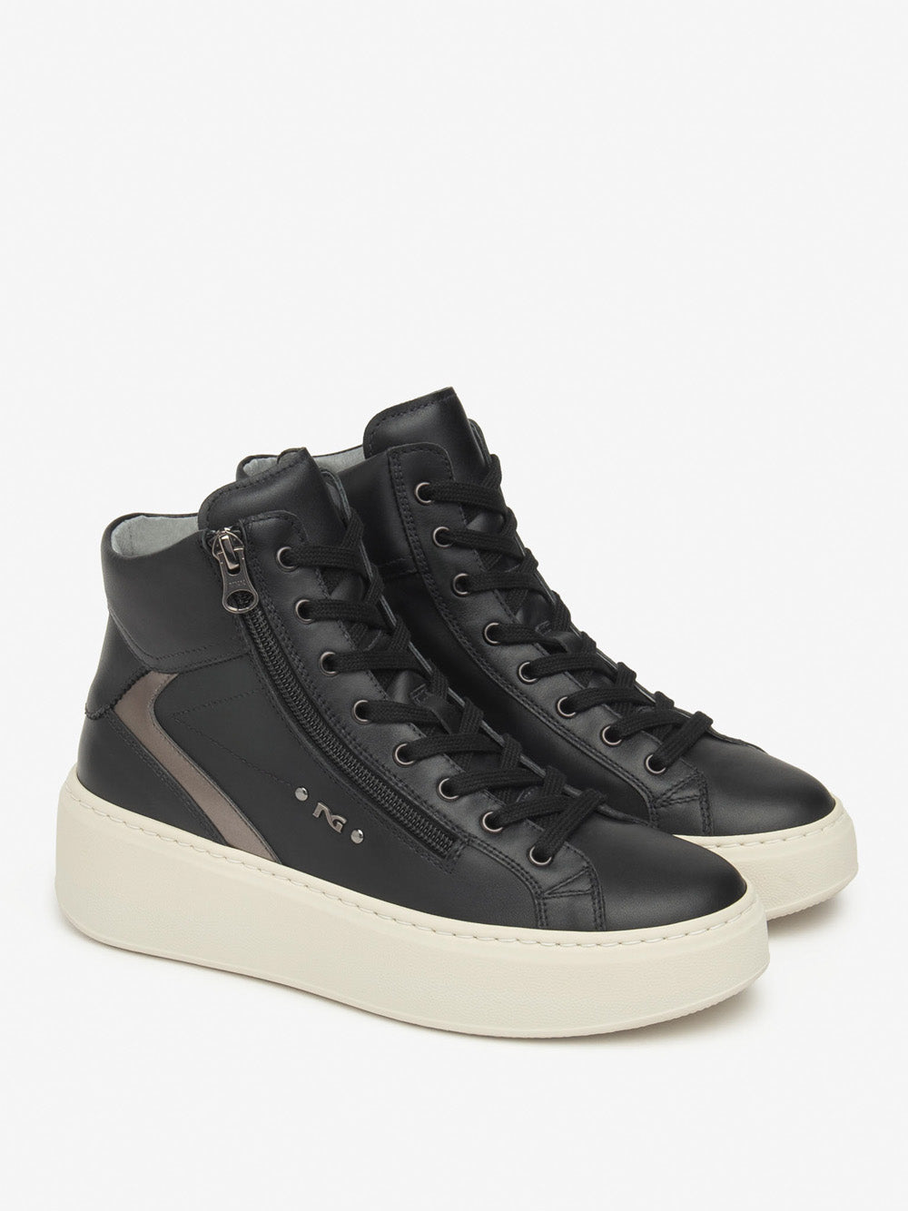 NERO GIARDINI Sneakers platform Donna - Nero modello I514213D