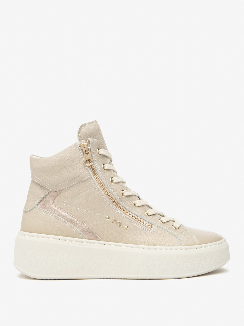 NERO GIARDINI Sneakers platform Donna - Beige modello I514213D