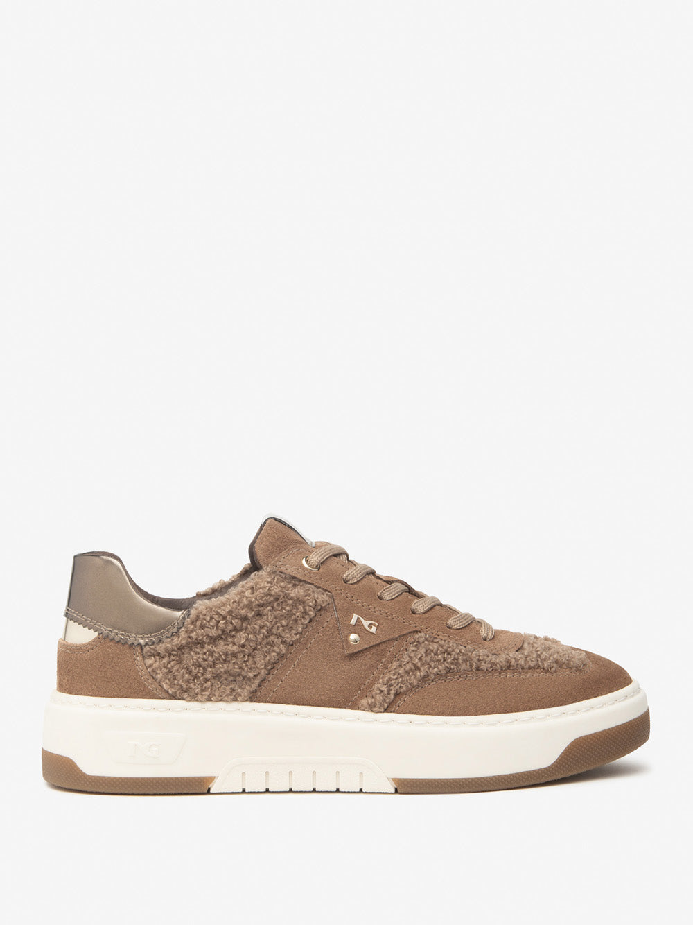 NERO GIARDINI Sneakers platform Donna - Marrone modello I514226D