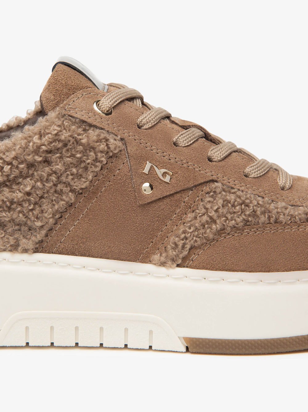 NERO GIARDINI Sneakers platform Donna - Marrone modello I514226D