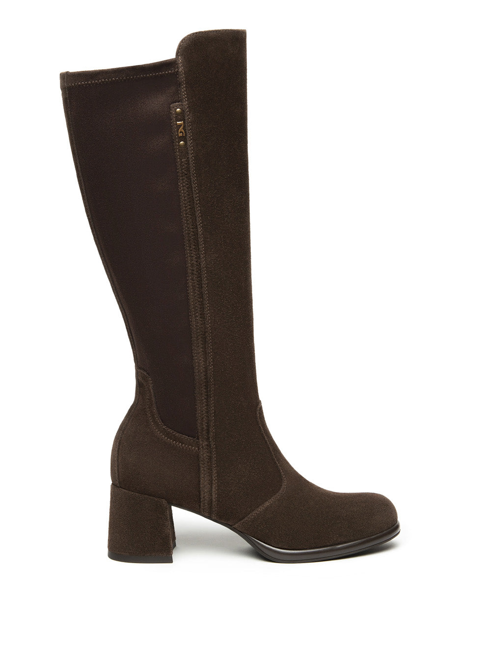 NERO GIARDINI Stivali con tacco Donna - Testa di moro modello I514312D