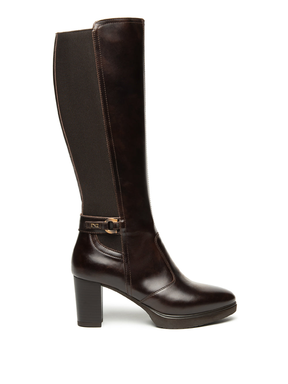 NERO GIARDINI Stivali con tacco Donna - Testa di moro modello I514601D